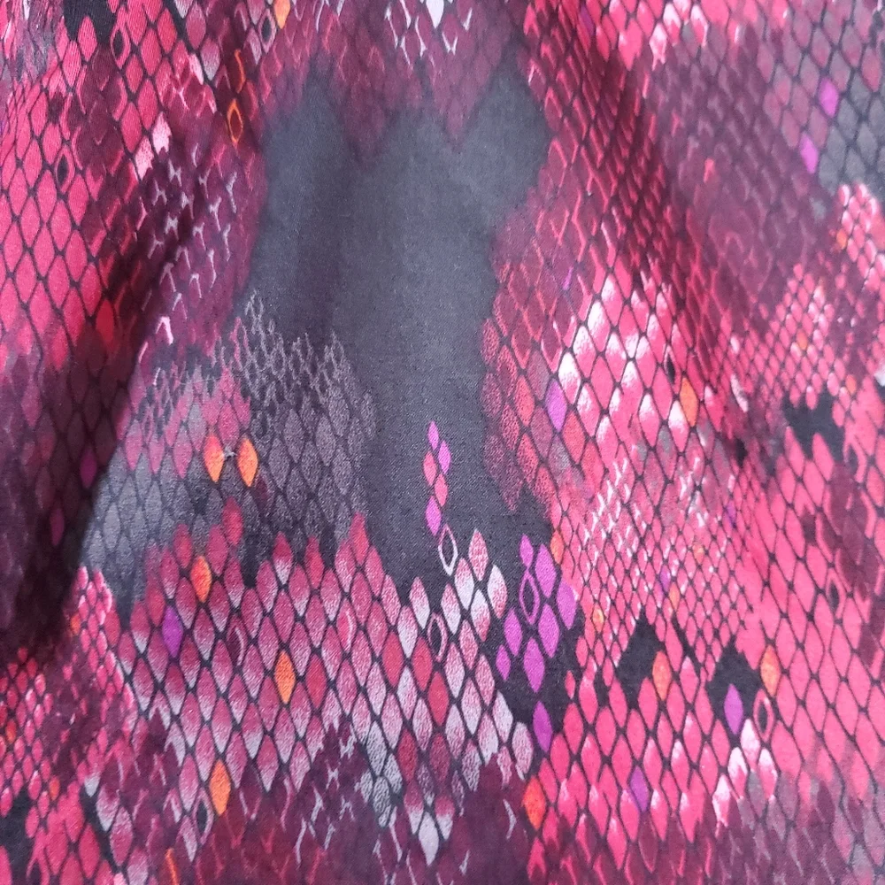 The Limited Python Print Strapless Mini - Picture 7 of 15